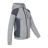 Cruyff Elite Jacket Kids Grijs Donkergrijs Blauw