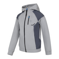 Veste Cruyff Elite pour enfants gris gris foncé bleu