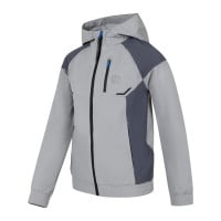 Survêtement Cruyff Elite pour enfants gris gris foncé bleu