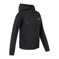 Vestes Cruyff Elite pour enfants, noir et argenté