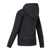 Vestes Cruyff Elite pour enfants, noir et argenté