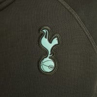 Nike Tottenham Hotspur Tech Fleece Veste 2024-2025 Gris Foncé Vert Bleu Clair