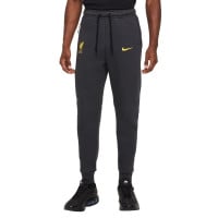 Nike Liverpool Tech Fleece Pantalon de Jogging 2024-2025 Gris Foncé Jaune