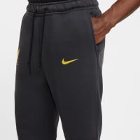 Nike Liverpool Tech Fleece Pantalon de Jogging 2024-2025 Gris Foncé Jaune