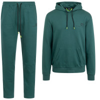 Cruyff Pro Hoodie Trainingspak Donkergroen Zwart Felgroen