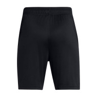 Pantalon d'entraînement Under Armour Tech Logo pour enfants, noir et rouge