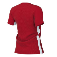 Maillot de football rouge blanc Nike Challenge V pour femme