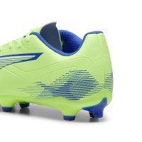 PUMA Ultra 5 Play Gazon Naturel Gazon Artificiel Chaussures de Foot (MG) Vert Bleu Noir Blanc