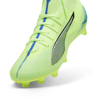 PUMA Ultra 5 Match+ Gras / Kunstgras Voetbalschoenen (MG) Dames Groen Blauw Zwart Wit