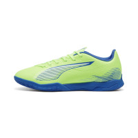 PUMA Ultra 5 Play Chaussures de Foot en Salle (IN) Vert Bleu Noir Blanc