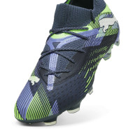 PUMA Future 7 Ultimate Gras / Kunstgras Voetbalschoenen (MG) Dames Grijs Paars Groen Wit