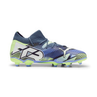 PUMA Future 7 Match Gras / Kunstgras Voetbalschoenen (MG) Kids Grijs Paars Groen Wit