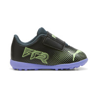 PUMA Future 7 Play Turf Chaussures de Foot (TF) Bébé Tout-Petits Gris Mauve Vert Blanc