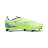 PUMA Ultra 5 Play Gras / Kunstgras Voetbalschoenen (MG) Dames Groen Blauw Zwart Wit