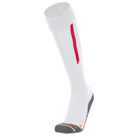 Chaussettes de football Stanno Forza II blanches rouges