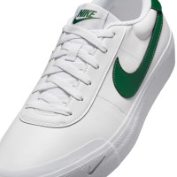 Baskets Nike Court Shot blanches et vert foncé