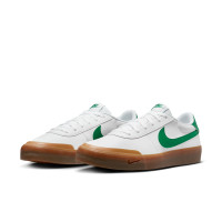 Baskets Nike Court Shot blanches, vertes et brunes