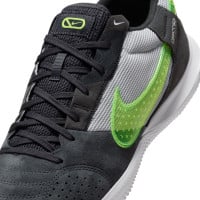 Nike Street Gato Straatvoetbalschoenen Zwart Grijs Neongeel