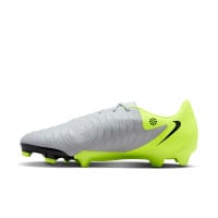 Nike Phantom GX II Academy Gazon Naturel Gazon Artificiel (MG) Néon Jaune Argenté Noir