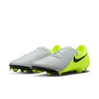 Nike Phantom GX II Academy Gazon Naturel Gazon Artificiel (MG) Néon Jaune Argenté Noir