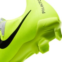 Nike Phantom GX II Academy Gazon Naturel Gazon Artificiel (MG) Néon Jaune Argenté Noir