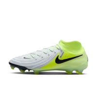 Nike Phantom Luna II Elite Gras Voetbalschoenen (FG) Neongeel Zilver Zwart