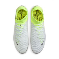 Nike Phantom Luna II Elite Gras Voetbalschoenen (FG) Neongeel Zilver Zwart