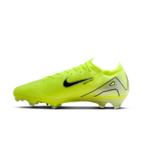 Nike Zoom Mercurial Vapor 16 Elite Gras Voetbalschoenen (FG) Neongeel Zwart Zilver