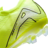 Nike Zoom Mercurial Vapor 16 Elite Gras Voetbalschoenen (FG) Neongeel Zwart Zilver