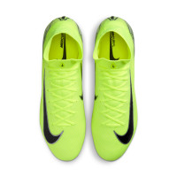 Nike Zoom Mercurial Superfly 10 Elite Gazon Artificiel Chaussures de Foot (AG) Néon Jaune Noir Argenté