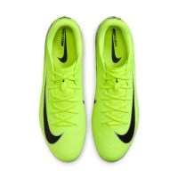 Nike Zoom Mercurial Vapor 16 Academy Crampons Vissés Chaussures de Foot (SG) Néon Jaune Noir Argenté