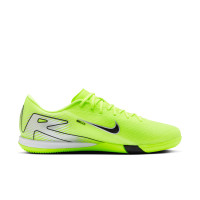 Nike Zoom Mercurial Vapor 16 Academy Chaussures de Foot en Salle (IN) Néon Jaune Noir Argenté