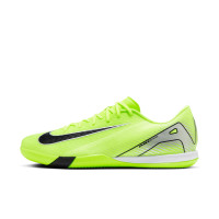 Nike Zoom Mercurial Vapor 16 Academy Chaussures de Foot en Salle (IN) Néon Jaune Noir Argenté