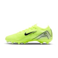 Nike Zoom Mercurial Vapor 16 Pro Gazon Artificiel Chaussures de Foot (AG) Néon Jaune Noir Argenté