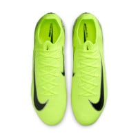 Nike Zoom Mercurial Vapor 16 Elite Crampons Vissés Chaussures de Foot (SG) Néon Jaune Noir Argenté