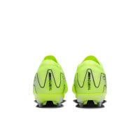 Nike Zoom Mercurial Vapor 16 Elite Crampons Vissés Chaussures de Foot (SG) Néon Jaune Noir Argenté