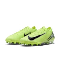 Nike Zoom Mercurial Vapor 16 Elite Kunstgras Voetbalschoenen (AG) Neongeel Zwart Zilver