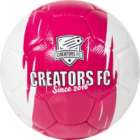 Creators FC Football rose et blanc