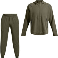 Under Armour Unstoppable Trainingspak Full-Zip Olijfgroen Zwart