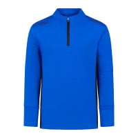 Survêtement Cruyff Metabolic à 1/4 zip pour enfants, bleu