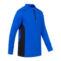 Survêtement Cruyff Metabolic à 1/4 zip pour enfants, bleu