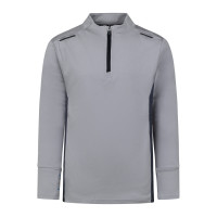 Survêtement Cruyff Metabolic à 1/4 zip pour enfants, gris