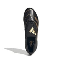 adidas Predator League FT Gazon Naturel Chaussures de Foot (FG) Noir Doré