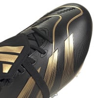 adidas Predator League FT Gazon Naturel Chaussures de Foot (FG) Noir Doré