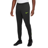 Pantalon d'entraînement Nike Strike anthracite jaune fluo