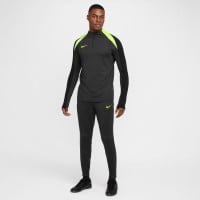 Nike Strike Trainingspak 1/4-Zip Antraciet Zwart Neongeel