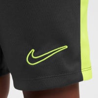 Kit d'entraînement Nike Academy pour enfants, anthracite, jaune fluo