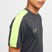 Chemise d'entraînement Nike Academy anthracite jaune fluo