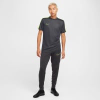 Chemise d'entraînement Nike Academy anthracite jaune fluo