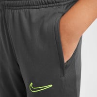 Pantalon d'entraînement Nike Academy pour enfants Anthracite jaune fluo